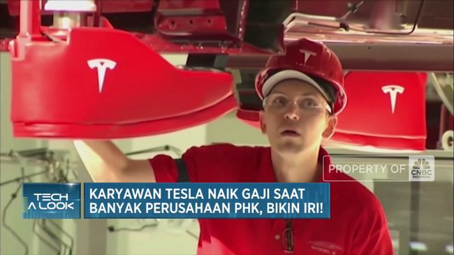 Video: Bikin Iri! Karyawan Tesla Naik Gaji Saat Banyak Perusahaan PHK