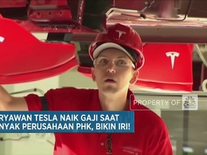 Video: Bikin Iri! Karyawan Tesla Naik Gaji Saat Banyak Perusahaan PHK