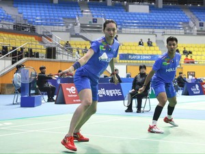 Lolos 8 Besar, Dejan/Gloria Masih Adaptasi Lapangan Korea Masters 2024