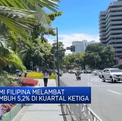 Video: Ekonomi Filipina Melambat, PDB Tumbuh 5,2% di Kuartal Ketiga