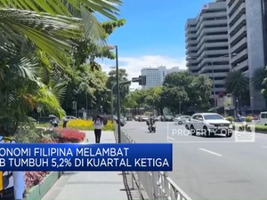 Video: Ekonomi Filipina Melambat, PDB Tumbuh 5,2% di Kuartal Ketiga