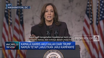 Video: Kamala Harris Akui Kalah Dari Trump di Pilpres AS