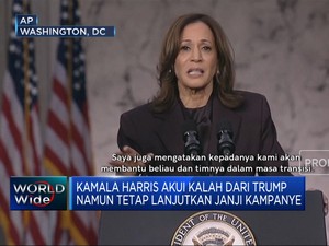 Video: Kamala Harris Akui Kalah Dari Trump di Pilpres AS