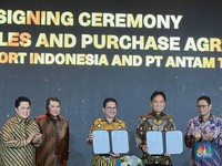 Fantastis! Antam Beli Emas dari Freeport Sampai Rp 200 Triliun