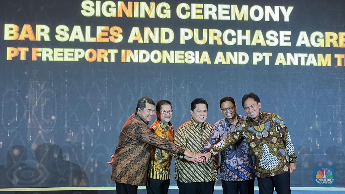 Sinergi Antam dan Freeport: Memperkuat Fondasi Hilirisasi Emas untuk Masa Depan