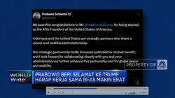 Video: Prabowo Beri Selamat Ke Trump Harap Kerja Sama RI-AS Lebih Baik