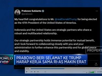 Video: Prabowo Beri Selamat Ke Trump Harap Kerja Sama RI-AS Lebih Baik