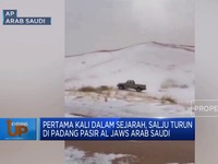 Video: Salju Turun di Padang Pasir Al Jaws Arab Saudi