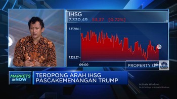 Video: Trump Menang Pilpres AS,Rupiah Anjlok & IHSG Melemah ke7.300-an
