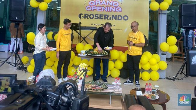 Groserindo Kalimalang Resmi Dibuka, Jurus Trans Retail Dukung UMKM RI