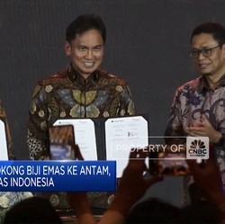Video: Freeport Sokong Biji Emas ke Antam, Dukung Hilirisasi Emas