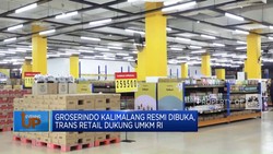 Video: Groserindo Kalimalang Resmi Dibuka, Trans Retail Dukung UMKM