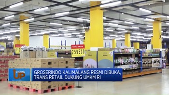 Video: Groserindo Kalimalang Resmi Dibuka, Trans Retail Dukung UMKM