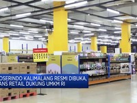 Video: Groserindo Kalimalang Resmi Dibuka, Trans Retail Dukung UMKM