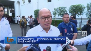 Video: Kepala BKPM: Trump Menang, Hubungan RI-AS Makin Erat