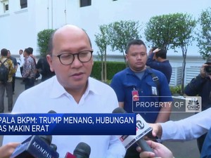 Video: Kepala BKPM: Trump Menang, Hubungan RI-AS Makin Erat