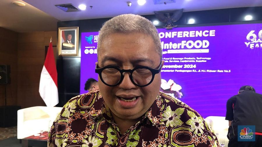 Ketua Umum Aprindo, Roy N Mandey. (CNBC Indonesia/Rindi Salsabila)