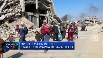 Video: Operasi Makin Intens, Israel Usir Warga di Gaza Utara