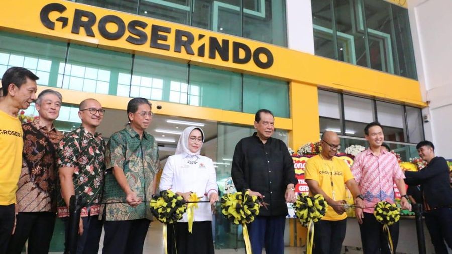 Peresmian Groserindo Hadir di Kalimalang, Jumat (8/11/2024). (Dok: Trans Retail)