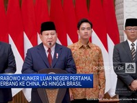 Video: Kunker Luar Negeri Pertama, Prabowo ke China, AS Hingga Brasil