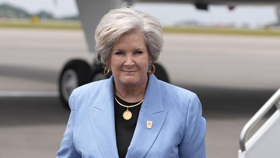 Profil Susie Wiles (AP Photo/Alex Brandon, File)