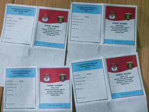 Salah Cetak, Sampul Surat Suara Ngawi Muncul di Trenggalek