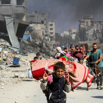 Serangan Israel Makin Gila, Gaza bak Neraka-Warga Evakuasi Diri