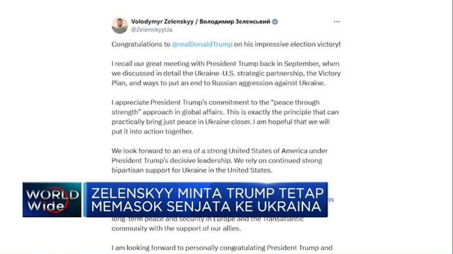 Video: Zelensky Minta Trump Tetap Memasok Senjata Ke Ukraina