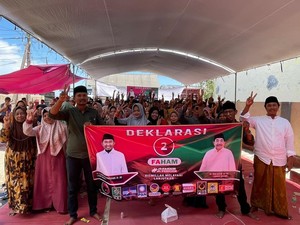Cabup Sumenep Achmad Fauzi Berbicara soal Kesejahteraan Petani Garam