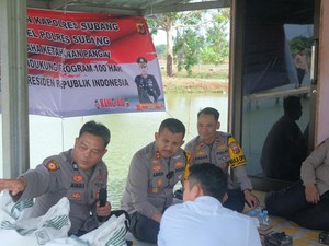 Cerita Aiptu Maman Sukses Budidaya Ikan di Kampung Halaman