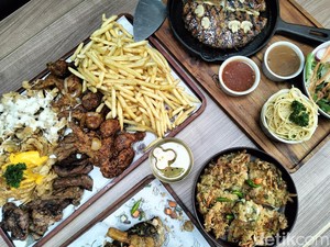 Restoran di Bandung Ini Sajikan Menu Berukuran Jumbo