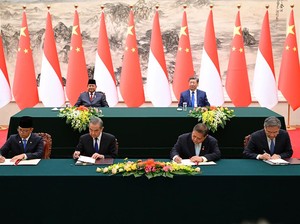 Prabowo-Xi Jinping Saksikan Penandatanganan 7 Kerja Sama RI dan Tiongkok