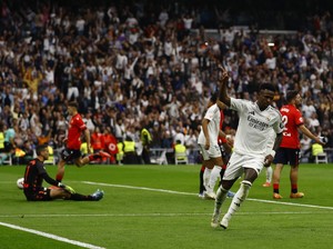 Vinicius Cetak Hat-trick ke Gawang Osasuna, Madrid Menang 4-0