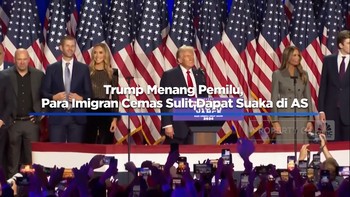 Video: Trump Menang Pemilu, Para Imigran Cemas Sulit Dapat Suaka di AS