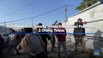 Israel Kembali Serang Tenda Pengungsi Palestina, 2 Orang Tewas