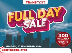 Serbu Transmart Full Day Sale! Mi Instan hingga Sabun Banjir Diskon