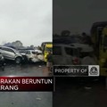 23 Korban Tabrakan Beruntun di Tol Cipularang, 1 Tewas & 22 Luka-Luka