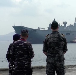 Kapal Perang Australia Tiba di RI, Ada Apa?