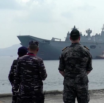 Kapal Perang Australia Tiba di RI, Ada Apa?