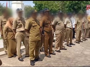 97 ASN Pemkab Probolinggo Dijemur 4 Jam gegara Tak Ikut Upacara Hari Pahlawan