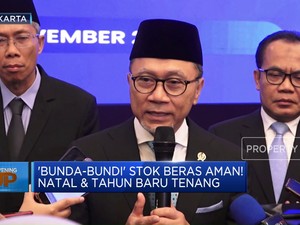 Video: 'Bunda-Bundi' Stok Beras Aman! Natal & Tahun Baru Tenang