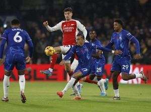Chelsea Vs Arsenal Tuntas 1-1