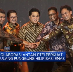Video: Kolaborasi Antam-PTFI Perkuat Tulang Punggung Hilirisasi Emas
