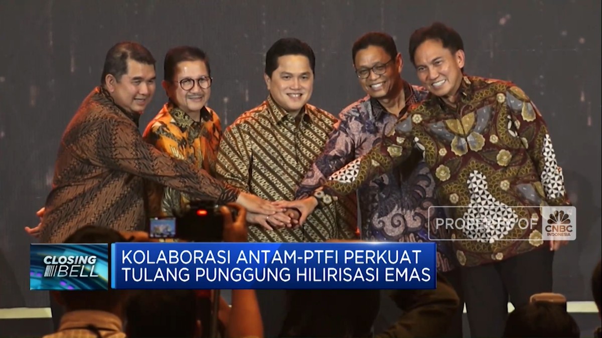 Sinergi Antam dan PTFI: Memperkokoh Fondasi Hilirisasi Emas Nasional!