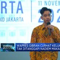 Video: Wapres Gibran Curhat Keluhannya Tak Ditanggapi Nadiem Makarim