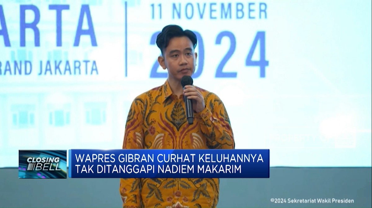 Wapres Gibran Ungkap Curahan Hati: Nadiem Makarim Tak Beri Respon!