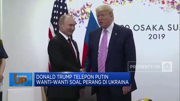 Video: Donald Trump Telepon Putin Wanti-Wanti Soal Perang di Ukraina