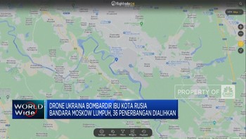 Video: Drone Ukraina Bombardir Rusia, Bandara Moskow Lumpuh