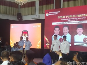 Ricuh di Debat Perdana Pilbup Dompu Dipicu Suket Pengganti Ijazah