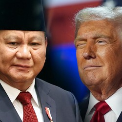 Trump Resmi Dilantik Jadi Presiden AS, Prabowo Ucapkan Hal Ini